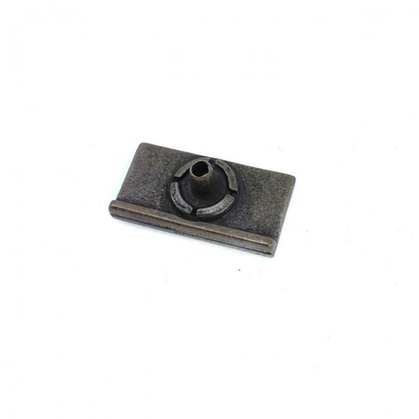 23 x 12 mm Coat Snap Fasteners Button Rectangle Design E 174