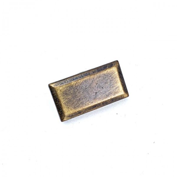 23 x 12 mm Coat Snap Fasteners Button Rectangle Design E 174