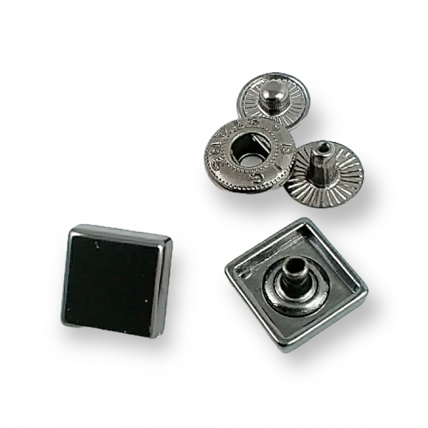 11 x 11 mm Square Snap Buttons E 1780