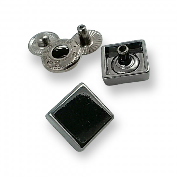 11 x 11 mm Square Snap Buttons E 1780