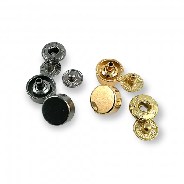 11 mm 20 L Flat Shape Snap Fasteners Button E 1857