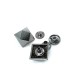 16 x 16 mm Square Shape Snap Fasteners Button E 1897