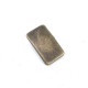 23 x 13 mm Metal Snap Fasteners Button Rectangle Design E 198