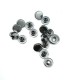 10 mm - 16 L Flat Shape Zamak Snap Fasteners Button E 1990