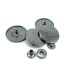 28 mm - 45 L Flat Coin Shape Snap Fasteners Button Outerwear Snap E 2020