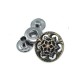 Metal çıt çıt düğme desenli tasarım 18 mm - 28 boy E 203 Metal çıt çıt düğme desenli tasarım 18 mm - 28 boy E 203