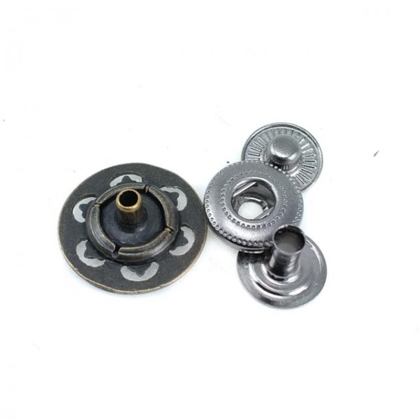 18 mm 28 L Snap Button Coat and Bag Snap Fasteners Aesthetic Design E 203