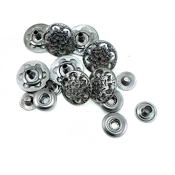 18 mm 28 L Snap Button Coat and Bag Snap Fasteners Aesthetic Design E 203