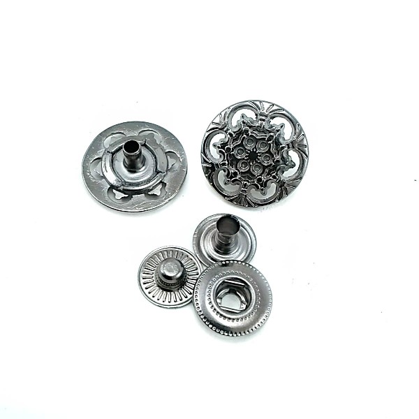 18 mm 28 L Snap Button Coat and Bag Snap Fasteners Aesthetic Design E 203