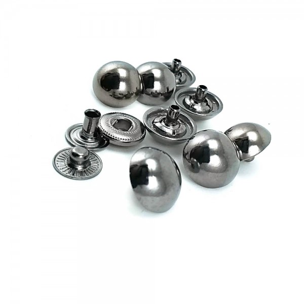 Metal snap button ball button 15 mm - size 20 E 204