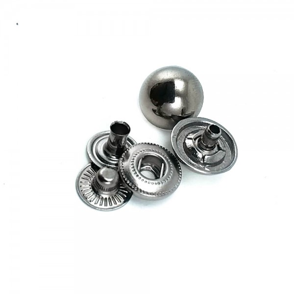 15 mm - 20 boy Çıtçıt Düğme Top Düğme Metal E 204