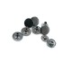 13 mm - 22 L Flat Coin Shape Snap Fasteners Button E 2040