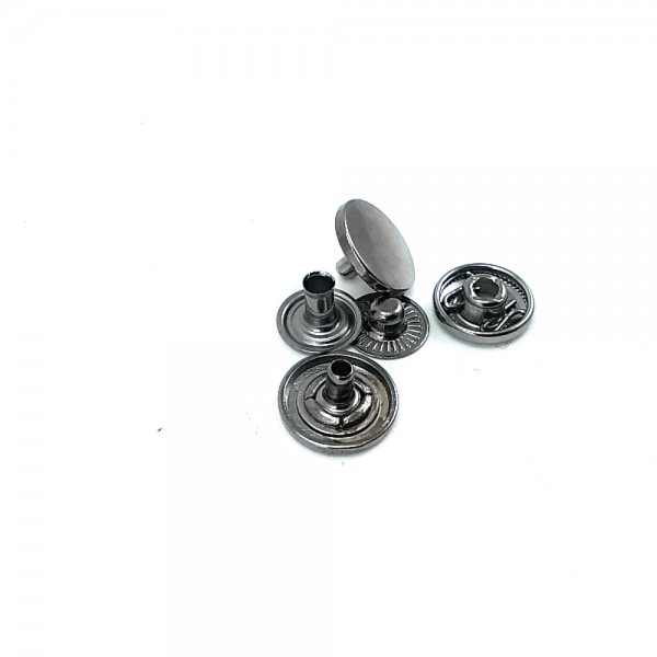 13 mm - 22 L Flat Coin Shape Snap Fasteners Button E 2040