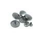 23 mm - 43 L Snap Fasteners Large Size Snaps Coat Snaps Buttons E 2074