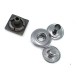 11 x 11 mm Snap Button Square Snap fasteners Button E 221