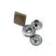 11 x 11 mm Snap Button Square Snap fasteners Button E 221