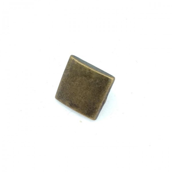 17 x 17 mm Snap Fasteners Button Square Design E 232