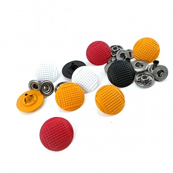 Metal snap button spot pattern diameter 17 mm E 267