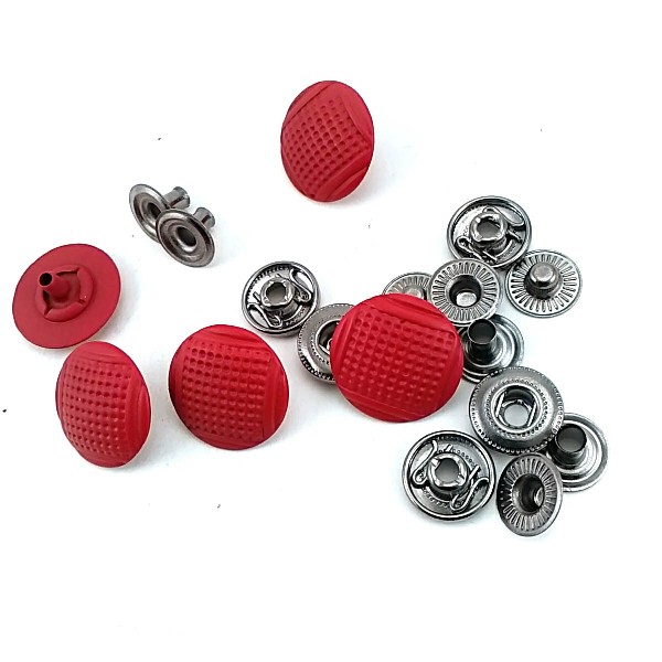 Metal snap button spot pattern diameter 17 mm E 267