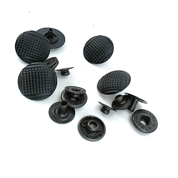 Metal snap button spot pattern diameter 17 mm E 267