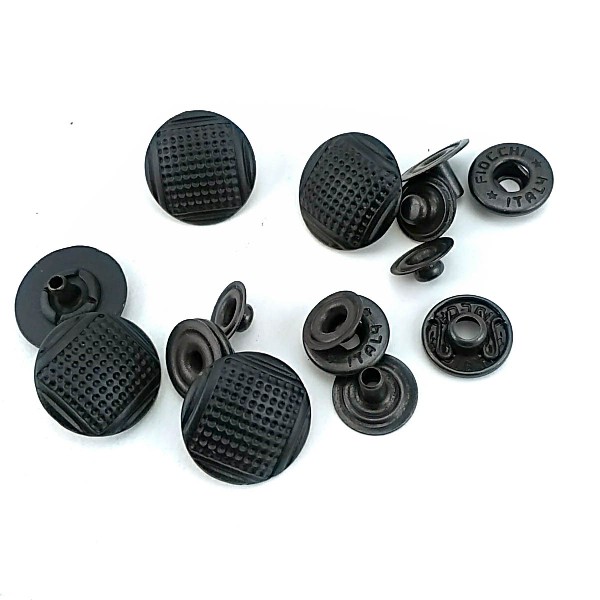 Metal snap button spot pattern diameter 17 mm E 267