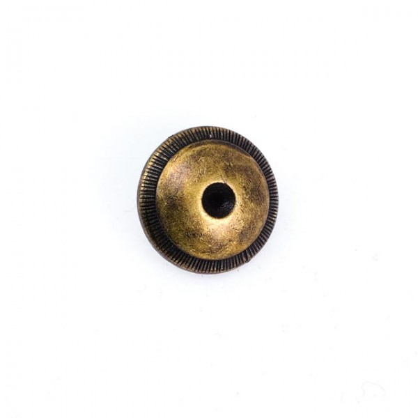 18 mm 28 Boy Taşlı Çıtçıt Düğme Kenar Desenli E 278