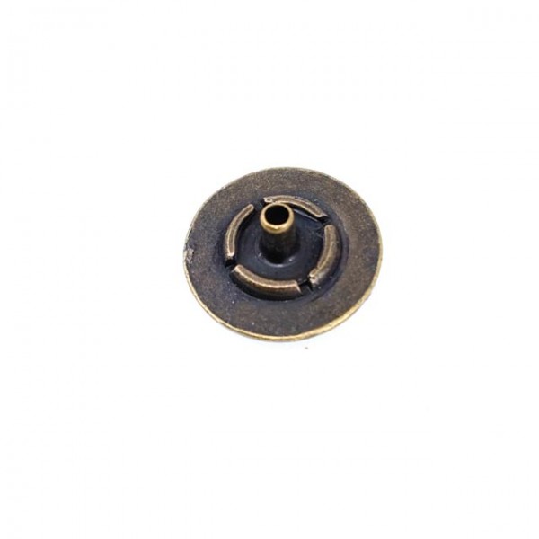18 mm 28 L Rhinestone Snap Fasteners Button Edge Patterned E 278