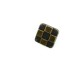 15 x 15 mm Çıtçıt Düğme Kare Domino Desen E 293