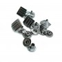 14 x 14 mm Square Snap Fasteners Button E 347