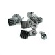 14 x 14 mm Square Snap Fasteners Button E 347