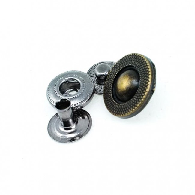 Çıtçıt düğme estetik ve şık çap 15 mm - 24 boy E 354 Çıtçıt düğme estetik ve şık çap 15 mm - 24 boy E 354