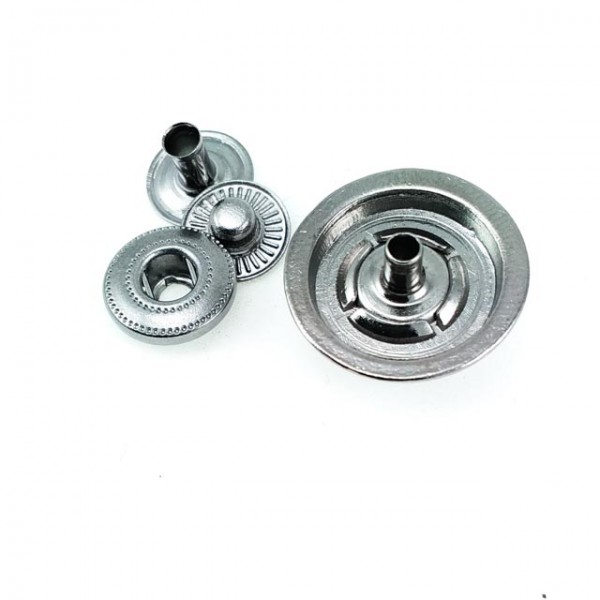 19 mm 30 L  Ball Button Zamak Snap Fasteners Button E 367