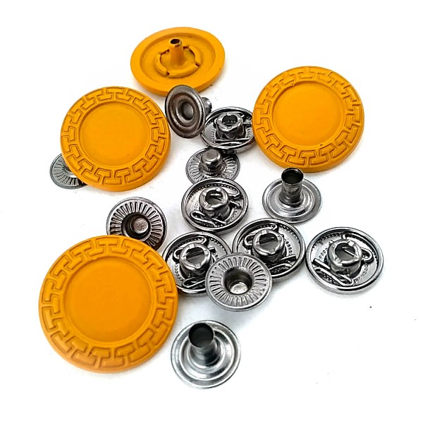 22 mm - 36 L  Enamel Snap Metal Button For Jacket and Coat Button E 421