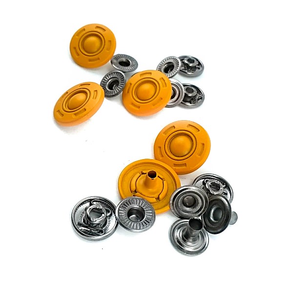 Metal çıtçıt düğme çap 17 mm - 28 boy E 428