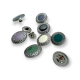 17 mm - 28 L  Enamelled Metal Snap Fateners Button E 439