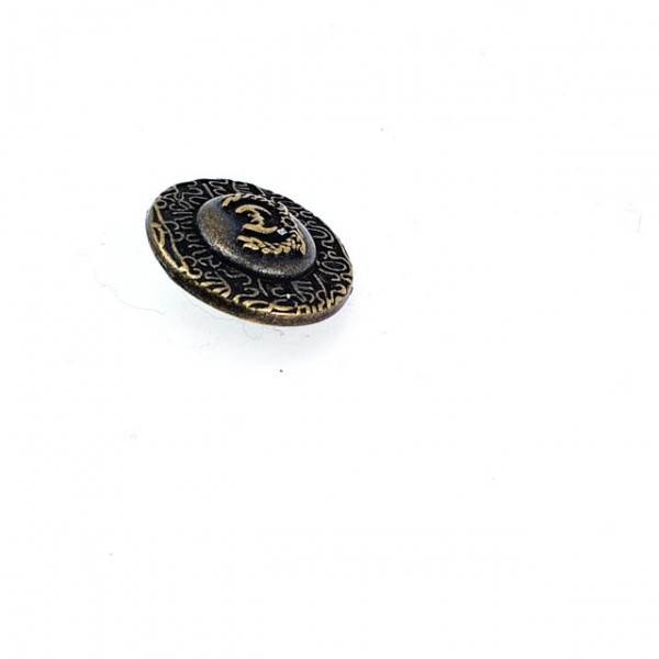 17 mm 28 L Snap Fasteners Button Logo and Motif Patterned E 454