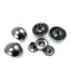 17 mm - 27 L Zamak Ball Snap Fasteners Button E 471