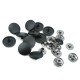 16 mm - 26 L Flat Snap Fasteners Slightly Convex Snap Button E 472
