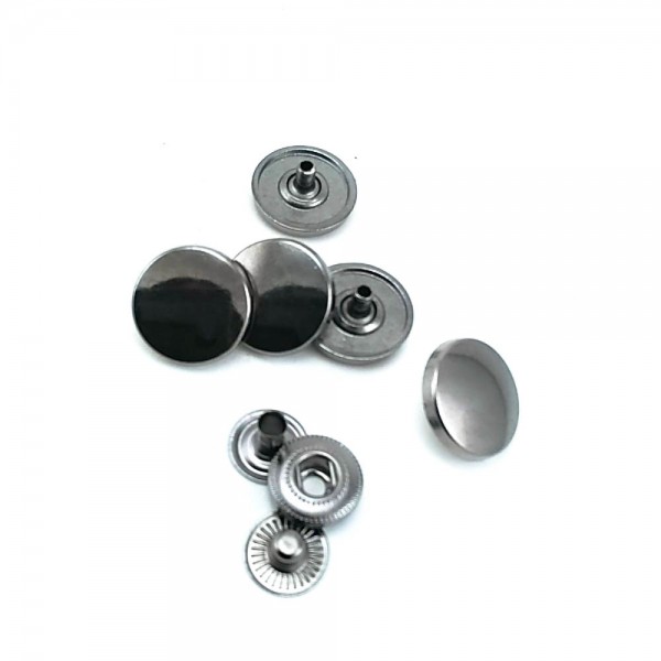 16 mm - 26 L Flat Snap Fasteners Slightly Convex Snap Button E 472