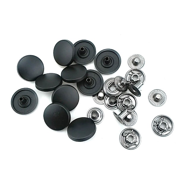 16 mm - 26 L Flat Snap Fasteners Slightly Convex Snap Button E 472