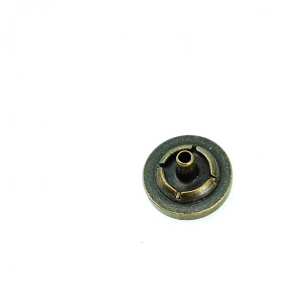 15 mm - 25 L Coin Type Flat Metal Snap Fasteners Button E 520