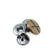 15 mm 27 boy Çarpı Desenli Metal Çıtçıt Düğme E 521