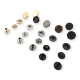 15 mm 27 L X Patterned Metal Snap Fasteners Button E 521