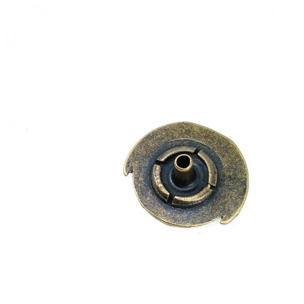 20 mm - 32 L Floral Design Coat and Jacket Snap Fasteners E 540