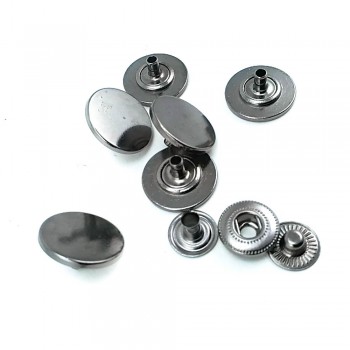 18 mm - 28 L Flat Coin Type Snap Button Outerwear Snap Fasteners E 563