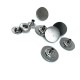 18 mm - 28 L Flat Coin Type Snap Button Outerwear Snap Fasteners E 563