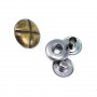 15 mm 24 L Plus Patterned Snap Fasteners Button E 572