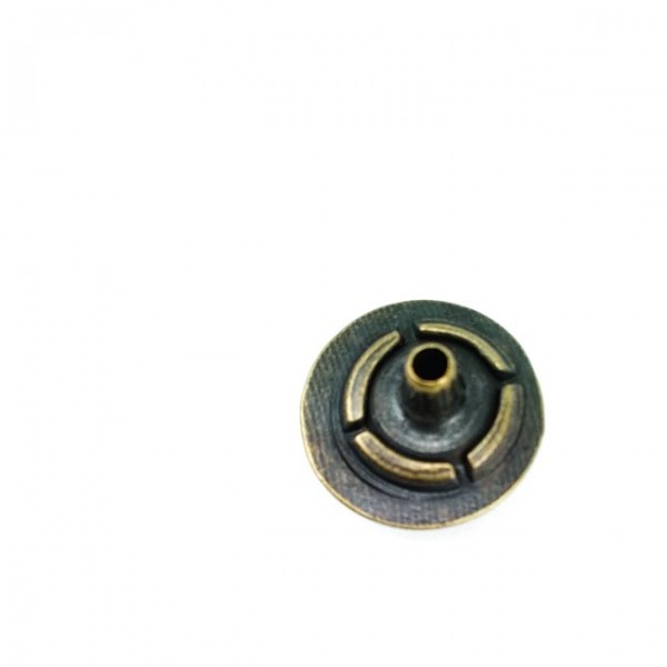 15 mm 24 L Plus Patterned Snap Fasteners Button E 572