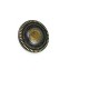 18 mm - 28 L Sunflower Pattern Zamak Snap Button E 607