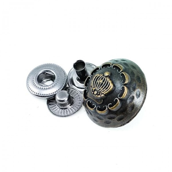 Metal snap button 20 mm - 32 size E 609